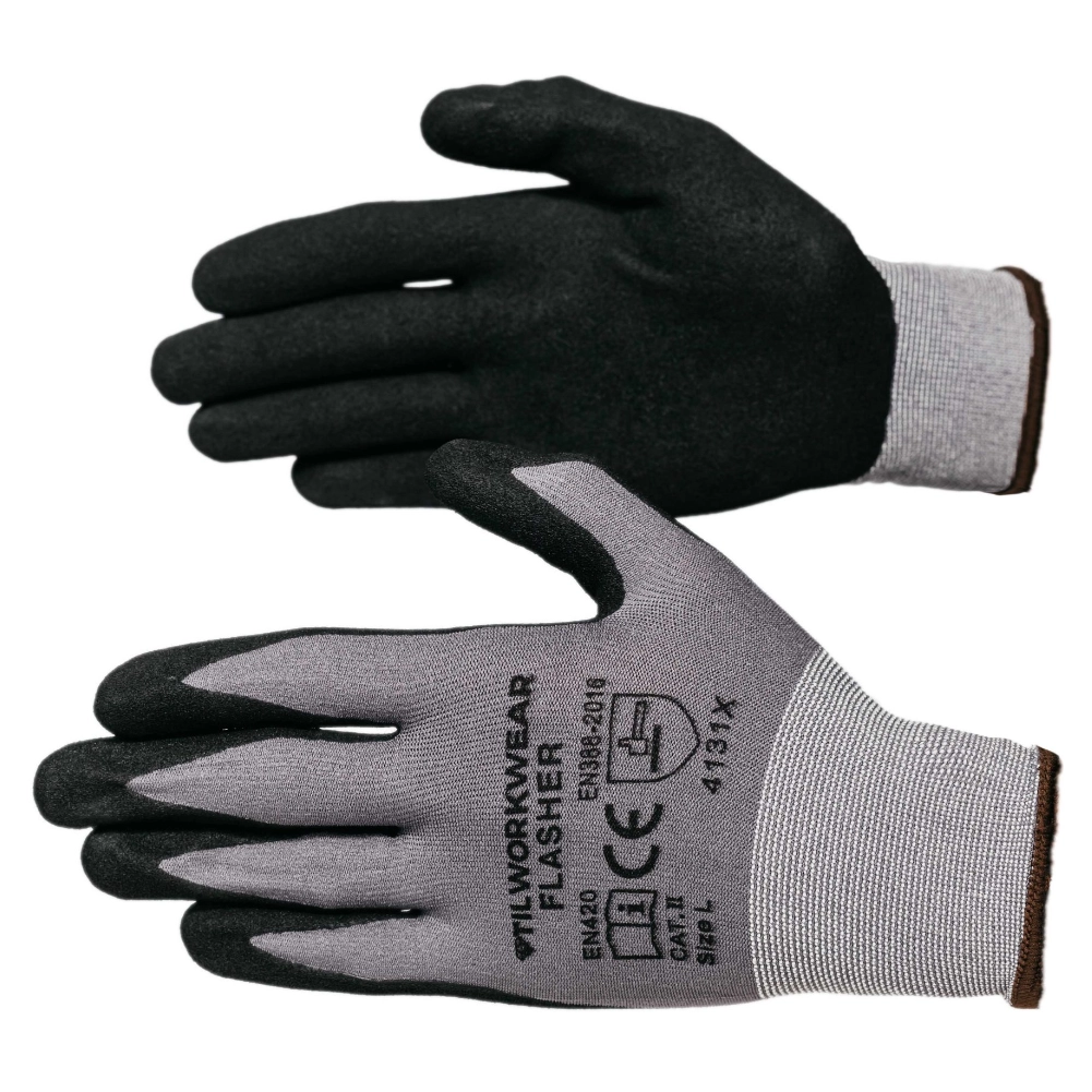 Flasher Grip X Palm Coated Multi-Purpose Gloves - Image 3