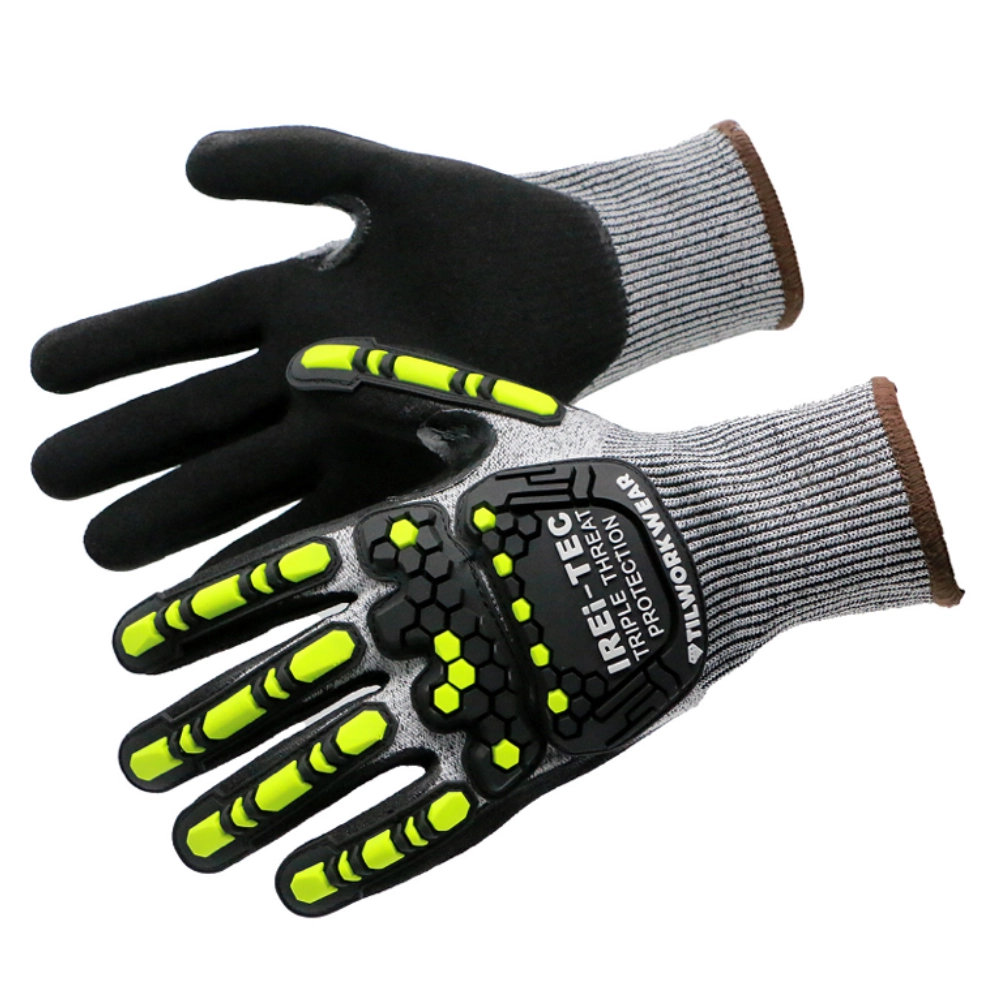 IREi-TEC Impact Cut-Resistant Palm Coated Gloves - Image 2