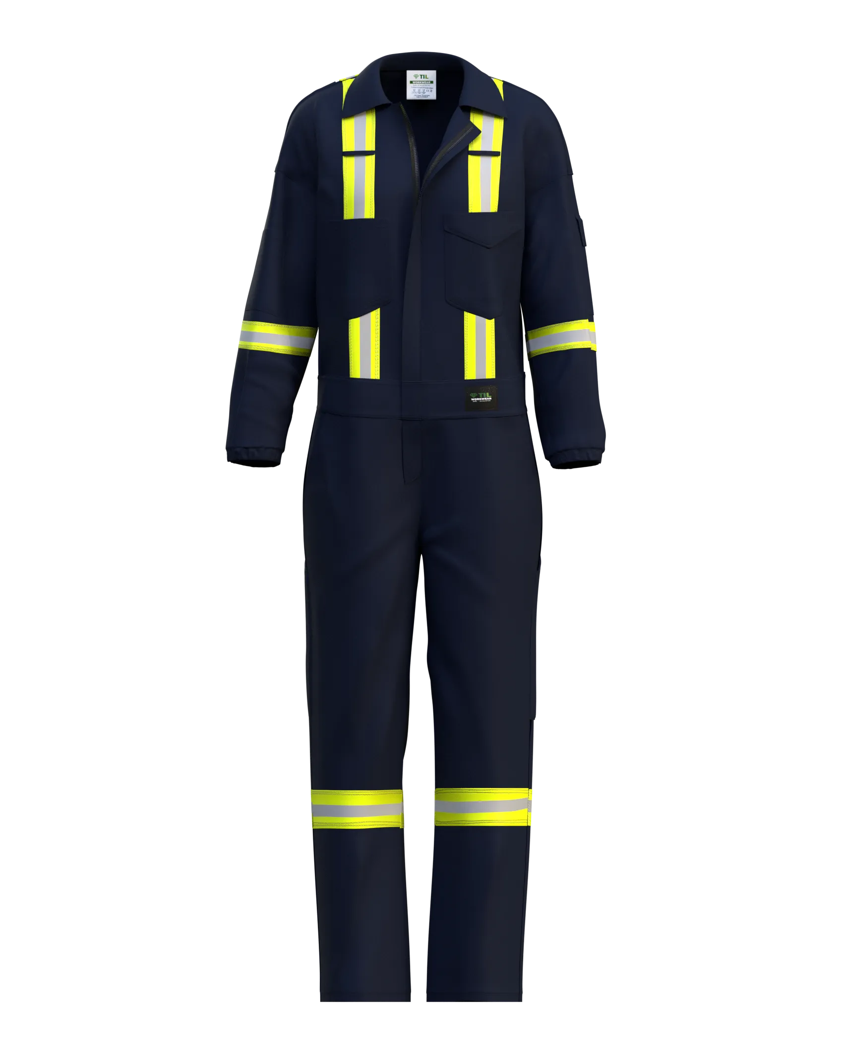 Pistine FR Hi-Vis Reflective Coverall