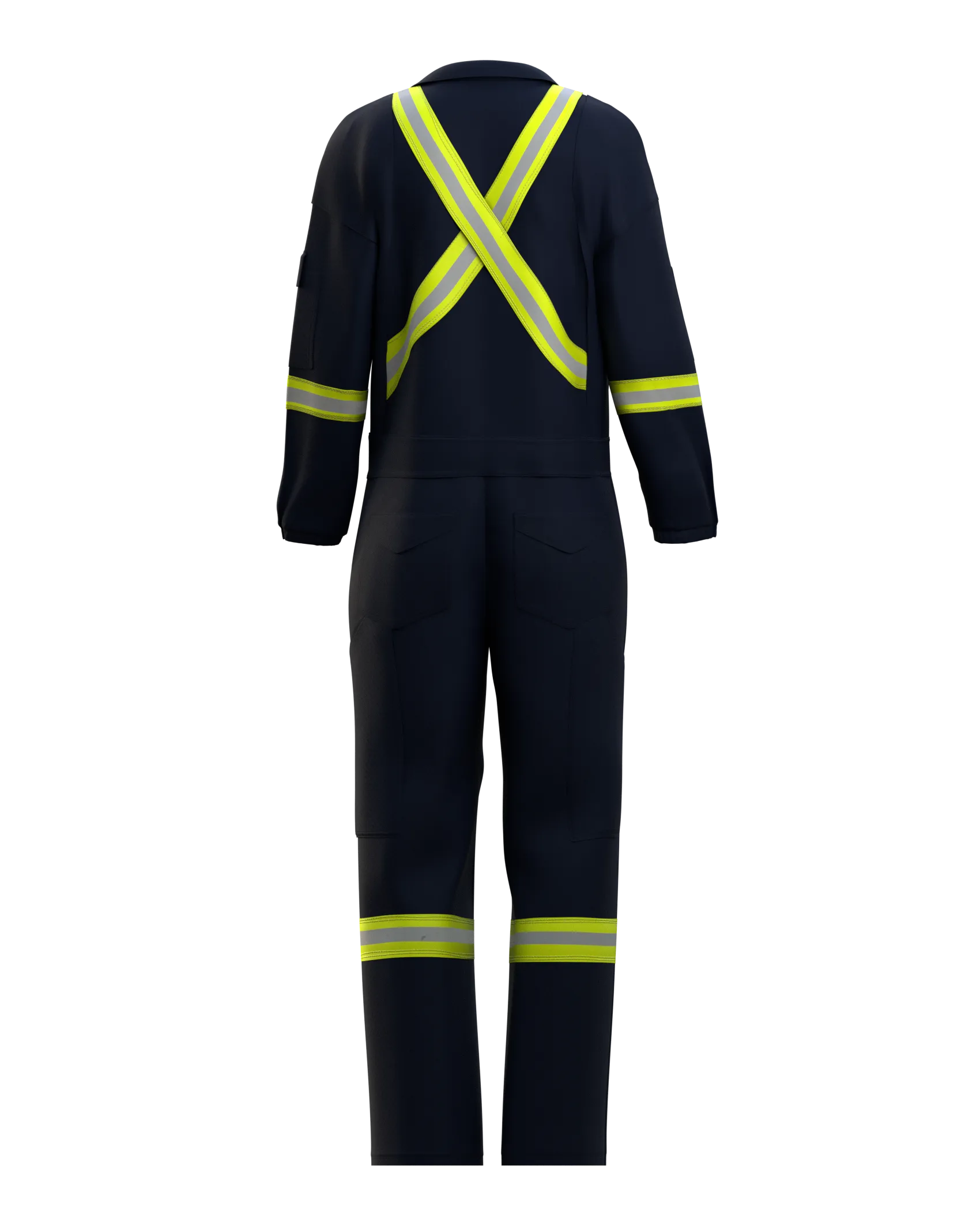 Pistine FR Hi-Vis Reflective Coverall - Image 3