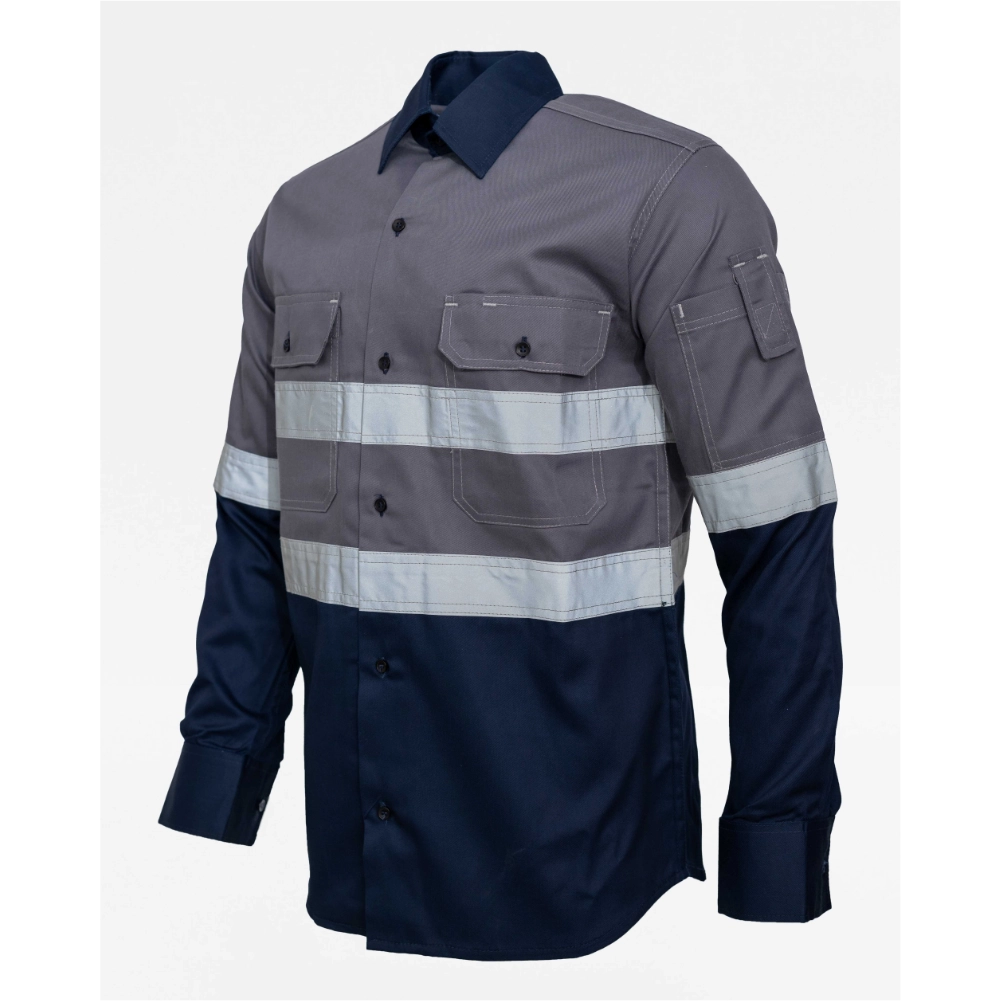 TryArk Two-Tone FR Work Shirt - Image 2