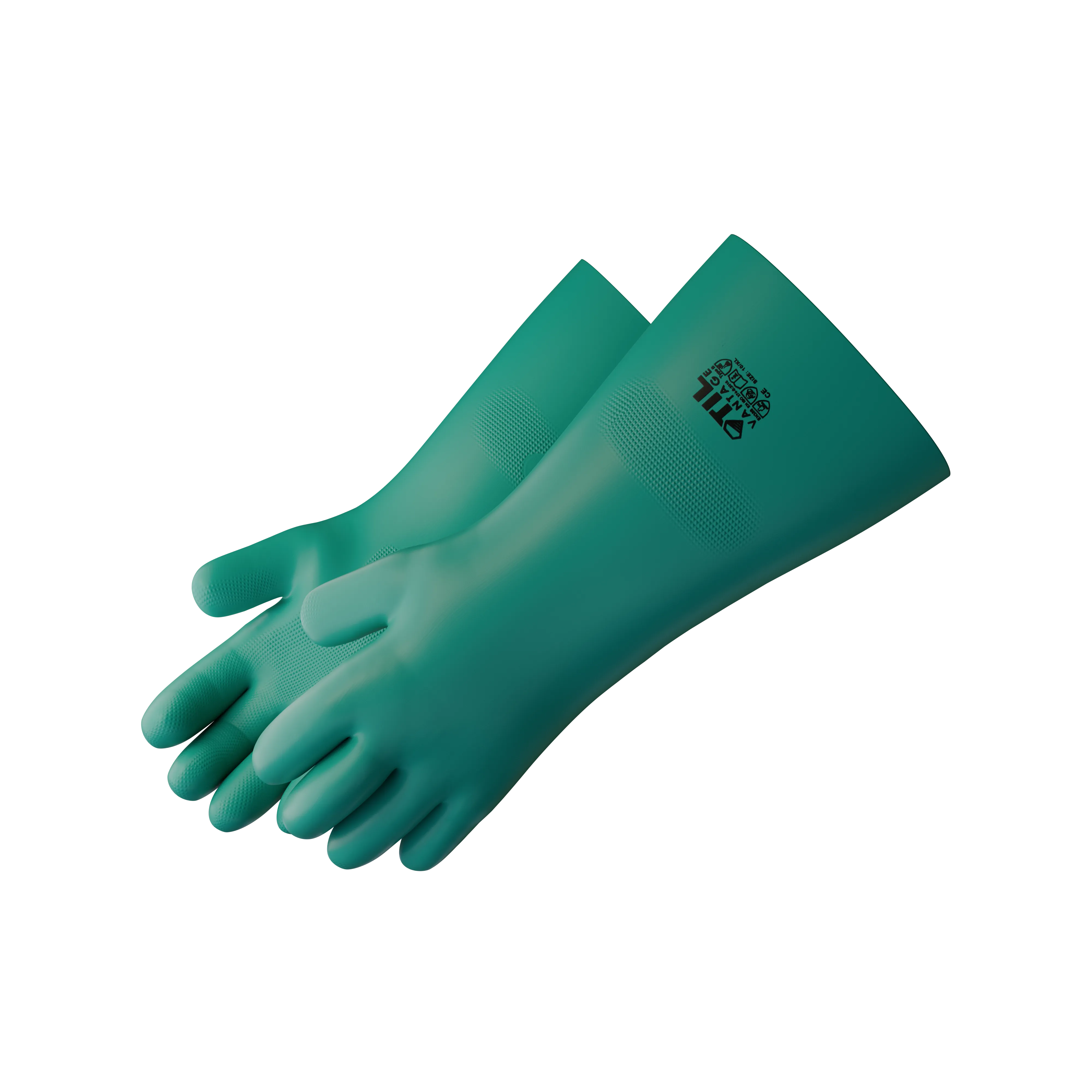 Vantage Nitrile 18 inch Chemical Hand Gloves