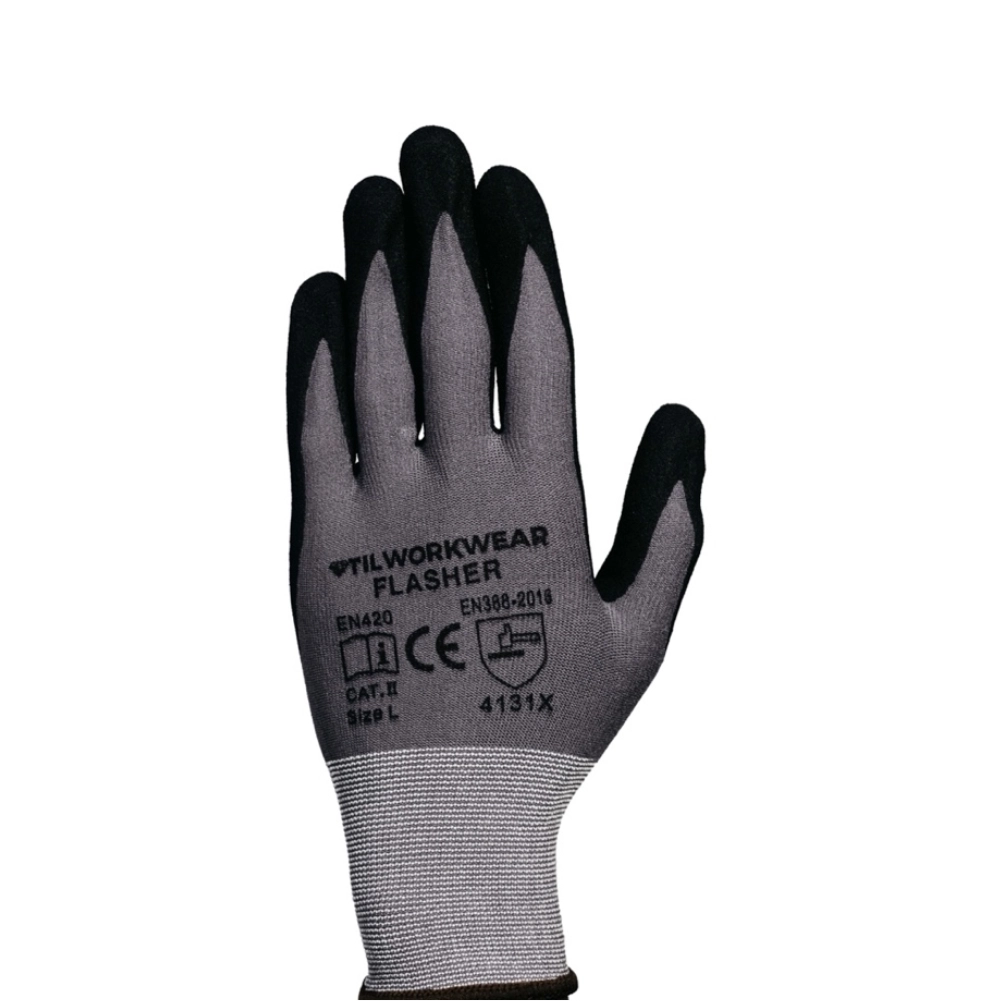 Flasher Palm Coated Multi-Purpose Gloves